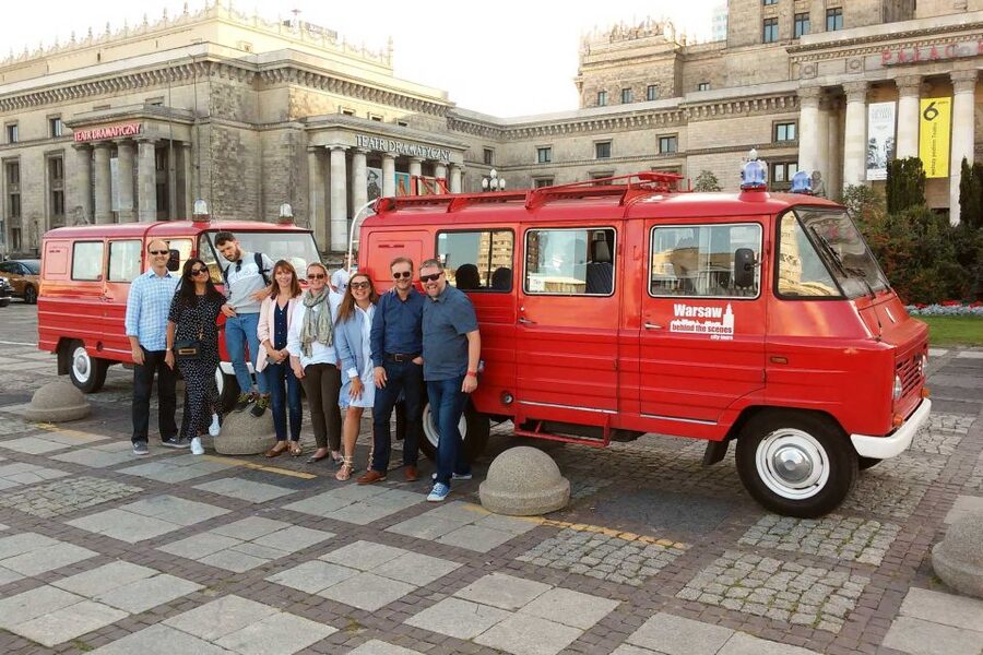 Warsaw: Private 3-Hour Tour by Communist Van - Old Town and the Royal Route