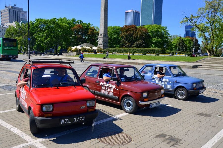 Warsaw's Must-Sees Self-Driving Tour - Why a tiny Fiat works so well in Warsaw