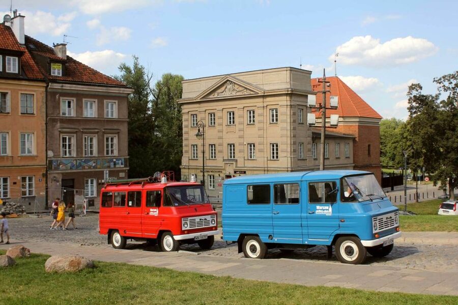 Warsaw: the Best of the City Private Tour by Retro Minibus - Communist Warsaw and the Palace of Culture