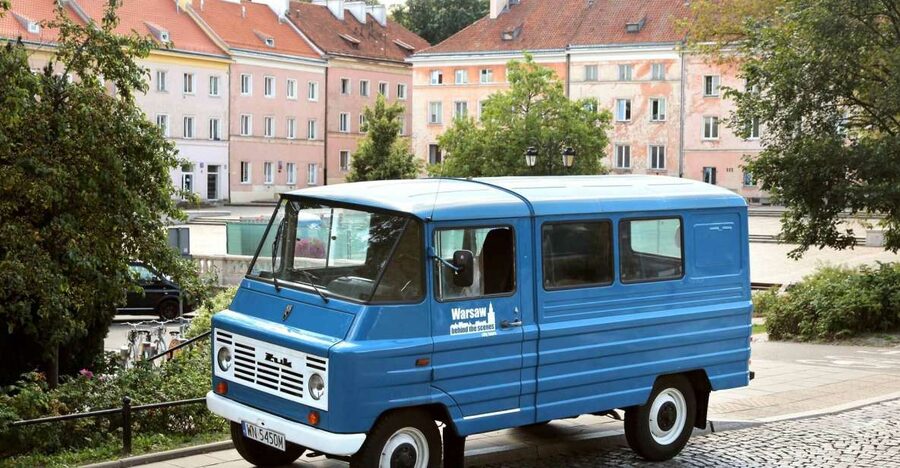 Warsaw: the Best of the City Private Tour by Retro Minibus - Castle Square and Warsaw’s medieval center