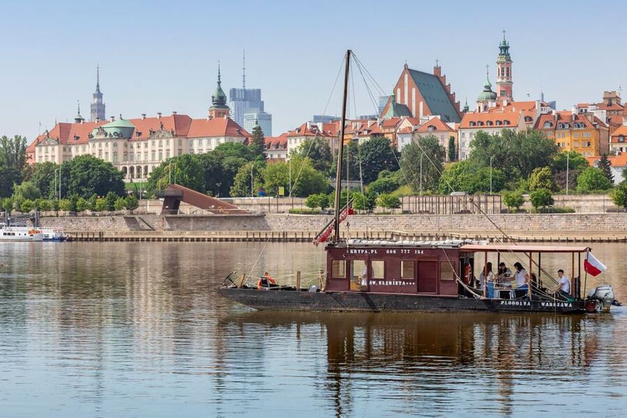 Warsaw: Traditional Galar Cruise on The Vistula River - From Most Poniatowskiego to the city center