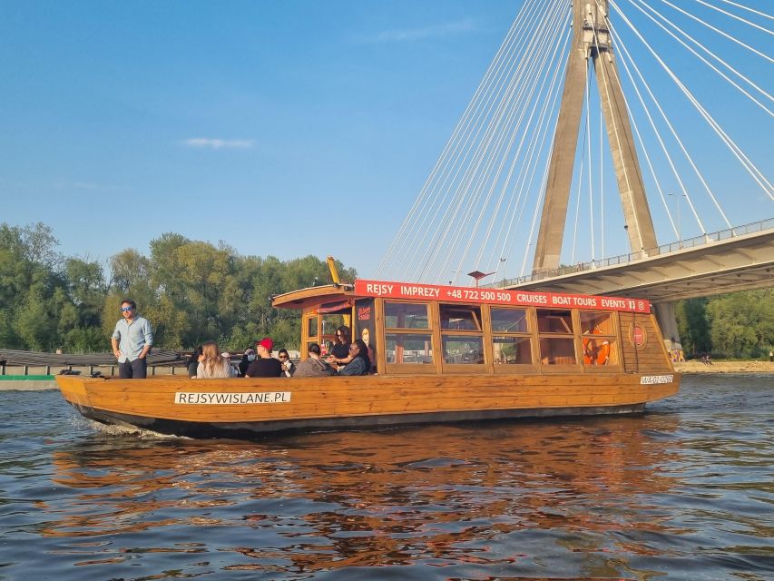 Warsaw: Vistula Cruise - Three Bridges and the Ride Back South