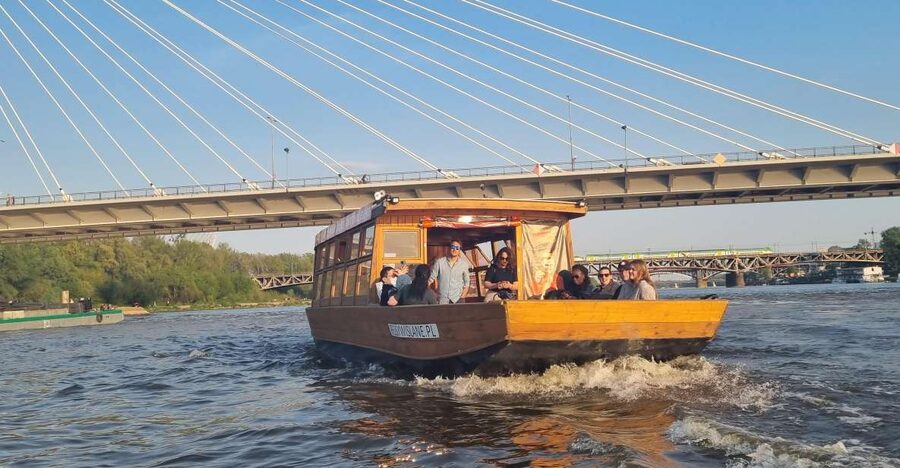 Warsaw: Vistula Cruise - Finding the Mermaid Monument and Boarding the Galar