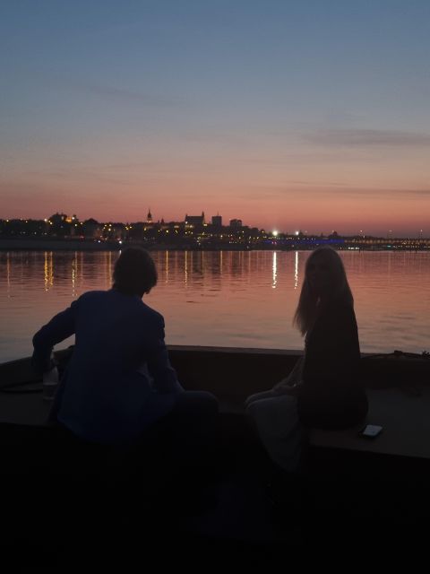 Warsaw: Vistula River Sunset Cruise with Welcome Drink - The right bank, where Warsaw turns wild