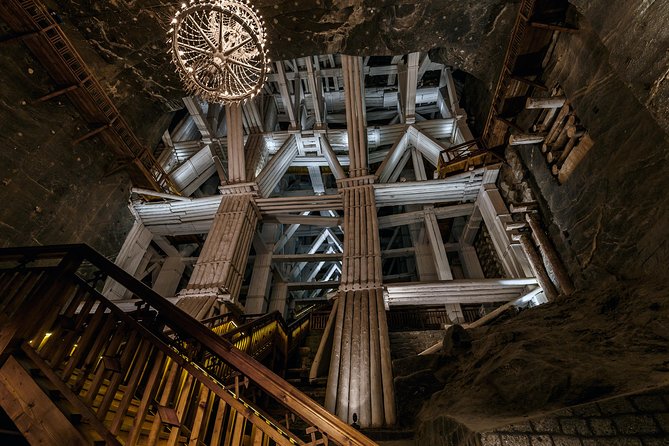 Wieliczka Salt Mine guided tour from Krakow with pickup options - The chambers, sculptures, and working mine