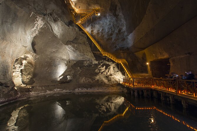 Wieliczka Salt Mine Tour from Krakow - Descending 378 stairs into the mine