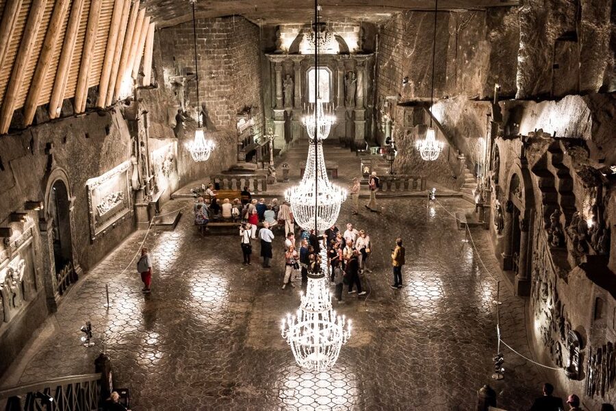 Wieliczka Salt Mine Tour Including Hotel Pick-Up - The underground lake and the mine museum