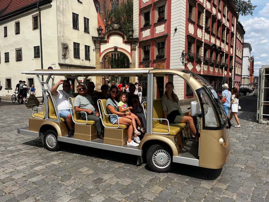 Wroclaw: City Tour Sightseeing Golf Cart Old City+Cathedral - Key points about the Wroclaw golf cart tour