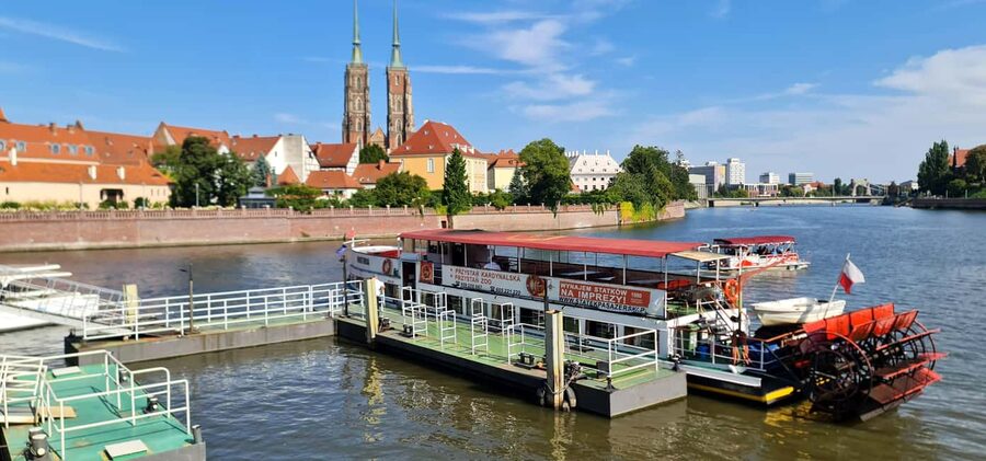 Wrocław: Long City Walk and River Cruise - St. Elizabeth’s Church and Wrocław’s Copper Dwarfs