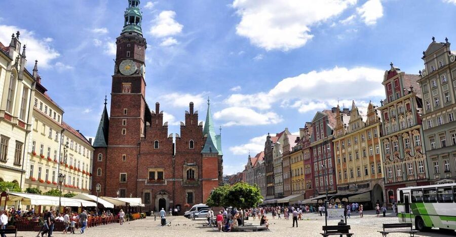 Wroclaw: Old & New Town Highlights Private Guided Walking To - The Royal Road Toward Cathedral Island