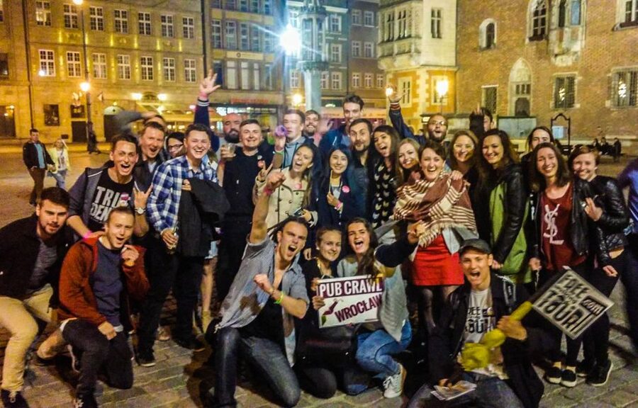 Wroclaw Pub Crawl with Free Drinks - Finishing with VIP entry at a Wroclaw club