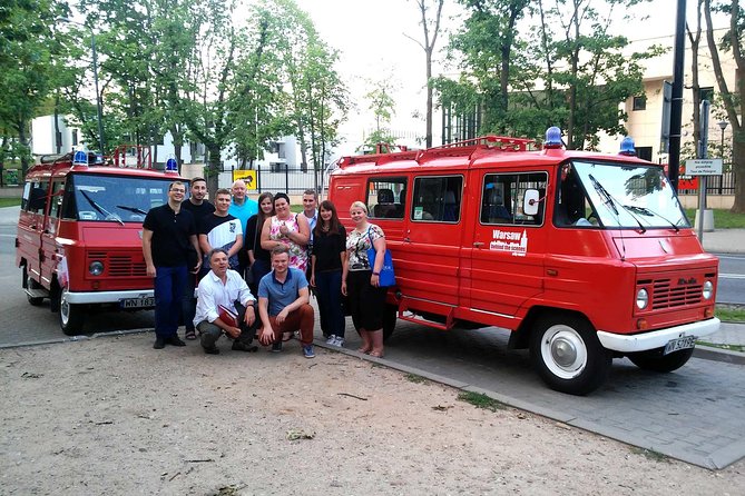 Your Custom Tour: private tour by retro minibus with hotel pickup - Łazienki Royal Park for a quieter pause